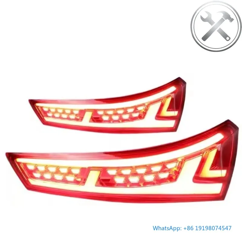 2019-2021 Compact SUV Full LED Taillights Assembly Dynamic Flowing Red Lens Turn Signal Brake Reverse 12V Auto Parts
2019-2021 Compact SUV Full LED Taillights Assembly Dynamic Flowing Red Lens Turn Signal Brake Reverse 12V Auto Parts