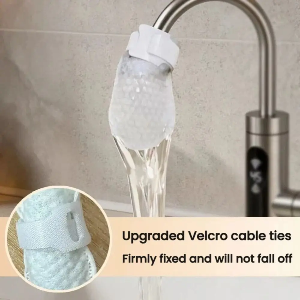 10/50Pcs Universal Faucet Filter Cotton Thickened with T-strap Faucet Filter Anti-splash Tap Water Filter Bag
10/50Pcs Universal Faucet Filter Cotton Thickened with T-strap Faucet Filter Anti-splash Tap Water Filter Bag