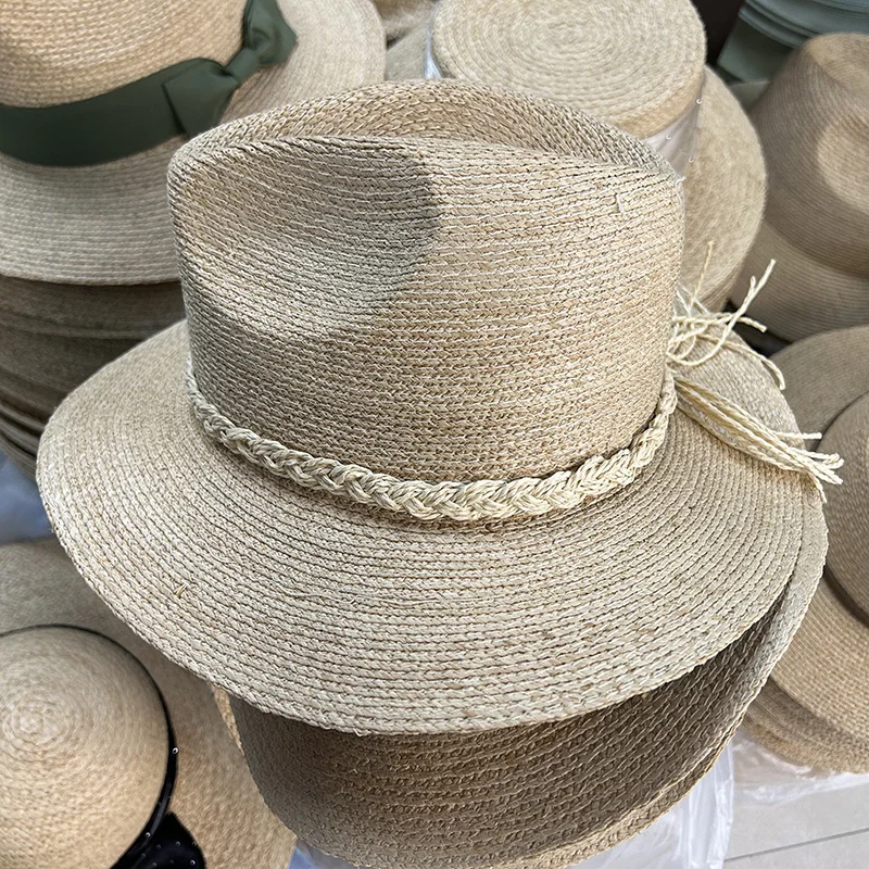 Panama Jack Nice Raffia Fedora Hat Summer Beach Sun Hat For Men Foldable Floppy Travel Staw Hat Solid Wide Brim Hat Beach Cap
Panama Jack Nice Raffia Fedora Hat Summer Beach Sun Hat For Men Foldable Floppy Travel Staw Hat Solid Wide Brim Hat Beach Cap