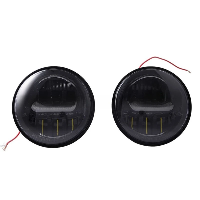 6-го поколения 4,5-дюймовый светодиодный вспомогательный противотуманный фонарь для Harley Davidson, 12 В 6500 К, белый Daymaker DRL
6-го поколения 4,5-дюймовый светодиодный вспомогательный противотуманный фонарь для Harley Davidson, 12 В 6500 К, белый Daymaker DRL