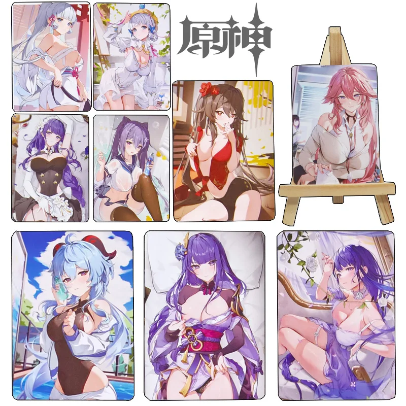 Genshin Impact DIY 45PCS Yae Miko Raiden Shogun Ganyu Yoimiya Funingna Kamisato Ayaka Collectible cards Christmas gifts
Genshin Impact DIY 45PCS Yae Miko Raiden Shogun Ganyu Yoimiya Funingna Kamisato Ayaka Collectible cards Christmas gifts
