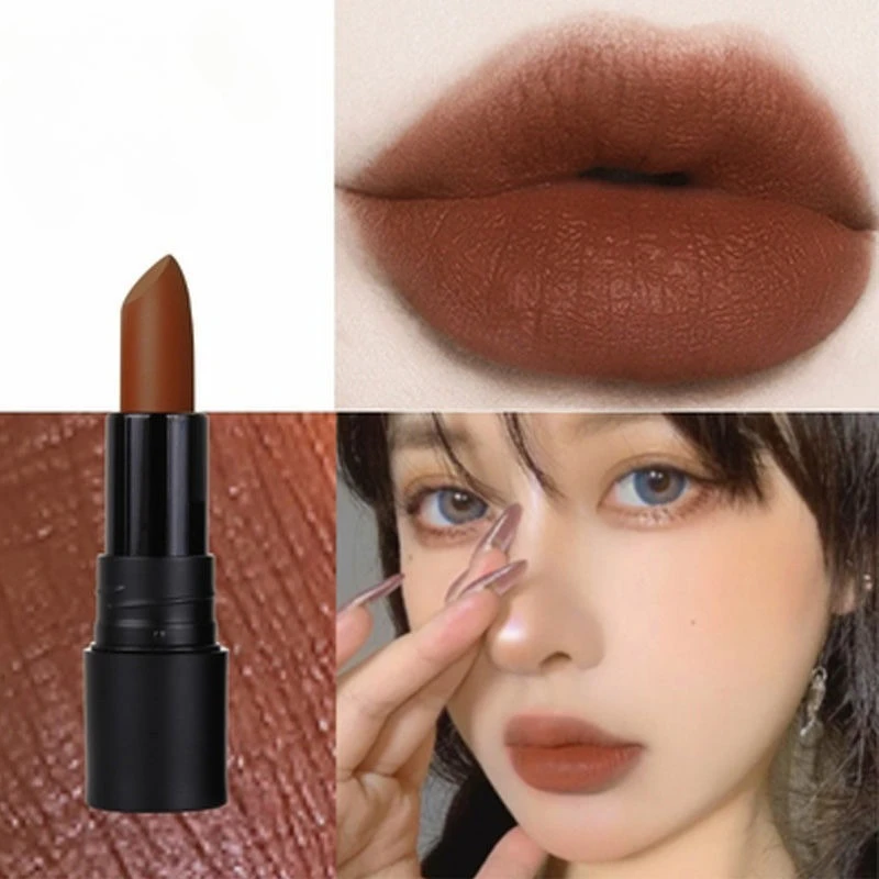 Dark lip glaze matte chocolate dark coffee improves complexion easy to color non-stick cup moisturizing waterproof lasting
Dark lip glaze matte chocolate dark coffee improves complexion easy to color non-stick cup moisturizing waterproof lasting