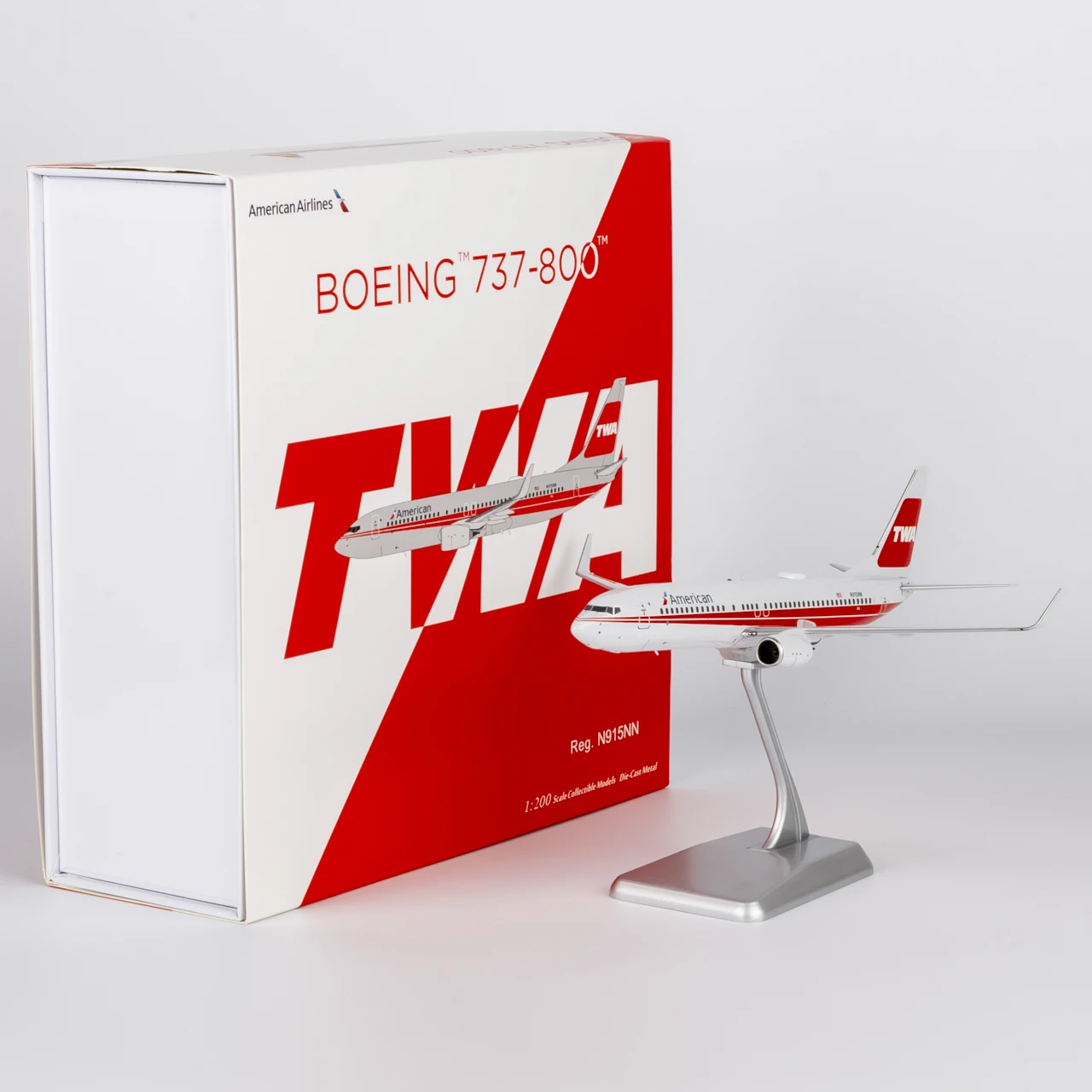 08053 Alloy Collectible Plane Gift NG Model 1:200 American Airlines Boeing B737-800 Diecast Aircraft Jet Model N915NN
08053 Alloy Collectible Plane Gift NG Model 1:200 American Airlines Boeing B737-800 Diecast Aircraft Jet Model N915NN