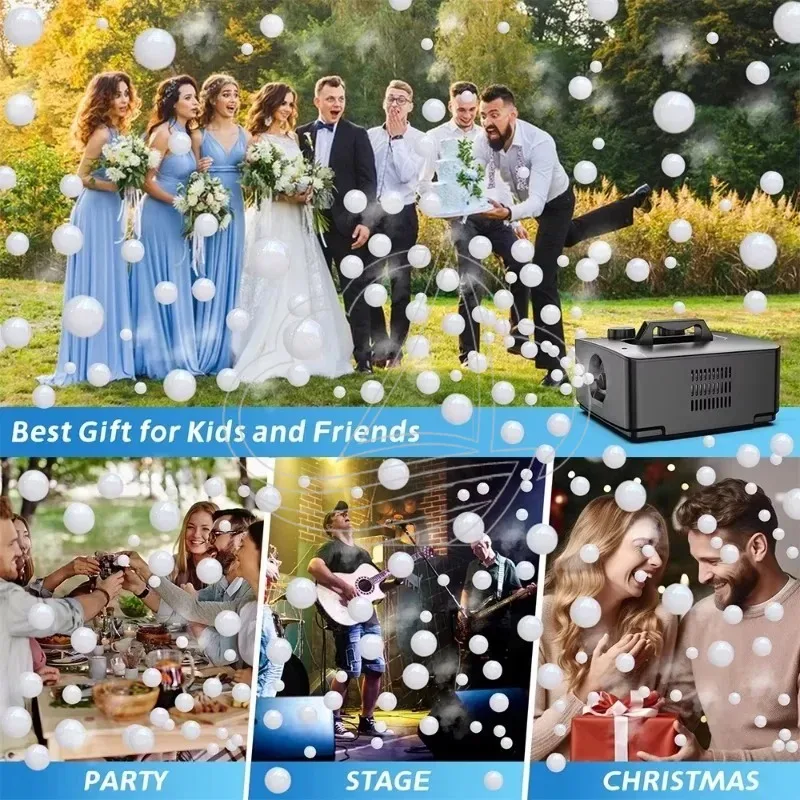 Outdoor Indoor Smoke Bubble Machine 2-in-1 Portable Fog Maker for Party & Stage Use
Outdoor Indoor Smoke Bubble Machine 2-in-1 Portable Fog Maker for Party & Stage Use