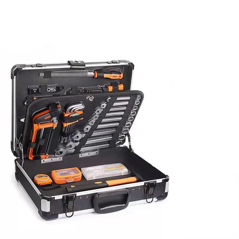 Professional Red Hand Tool Set Complete Set of Accessories Box Portable Woodworking Hand Tool Set
Professional Red Hand Tool Set Complete Set of Accessories Box Portable Woodworking Hand Tool Set