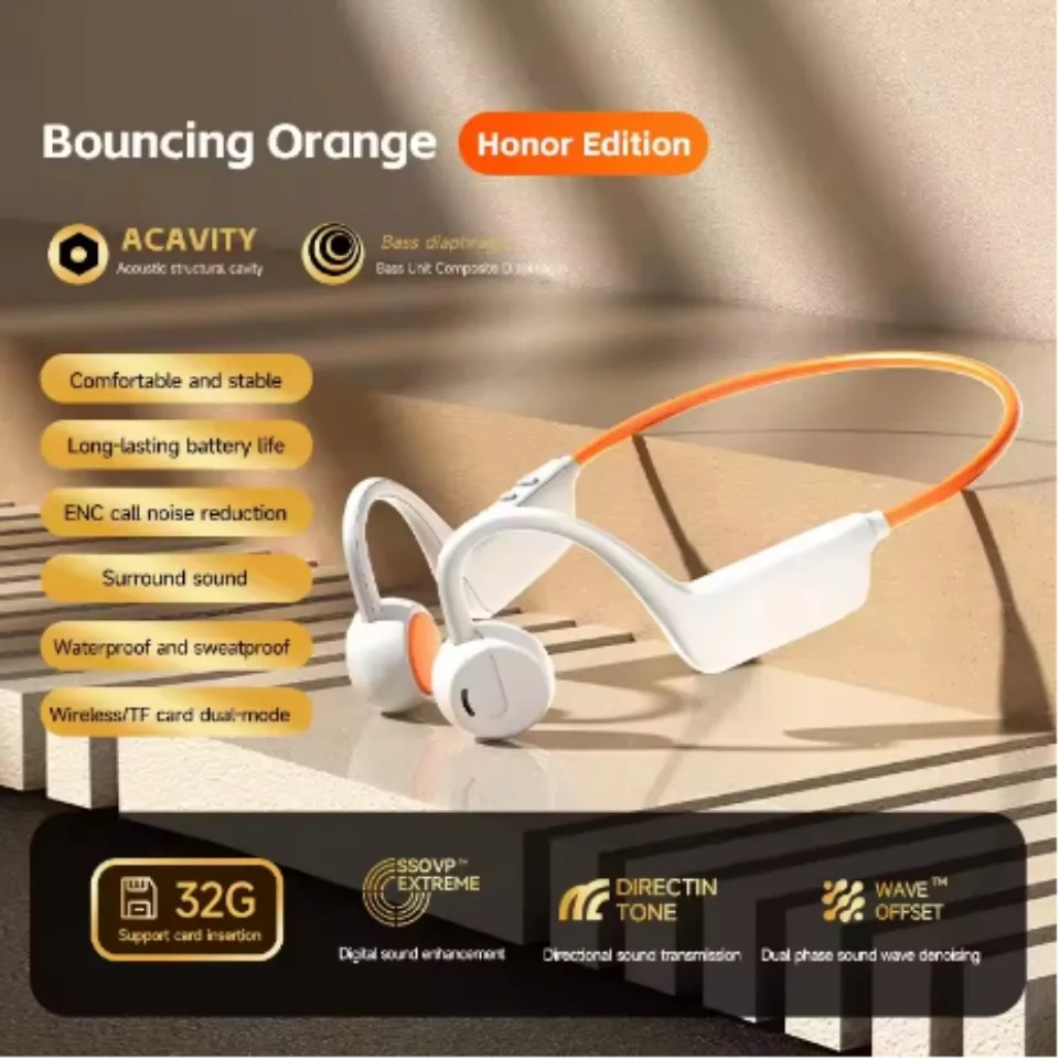 New Bone Conduction Headset Wireless Swimming Sports Headphone IPX8 Bluetooth 5.4 With Mic Waterproof Exercise Fitness
New Bone Conduction Headset Wireless Swimming Sports Headphone IPX8 Bluetooth 5.4 With Mic Waterproof Exercise Fitness