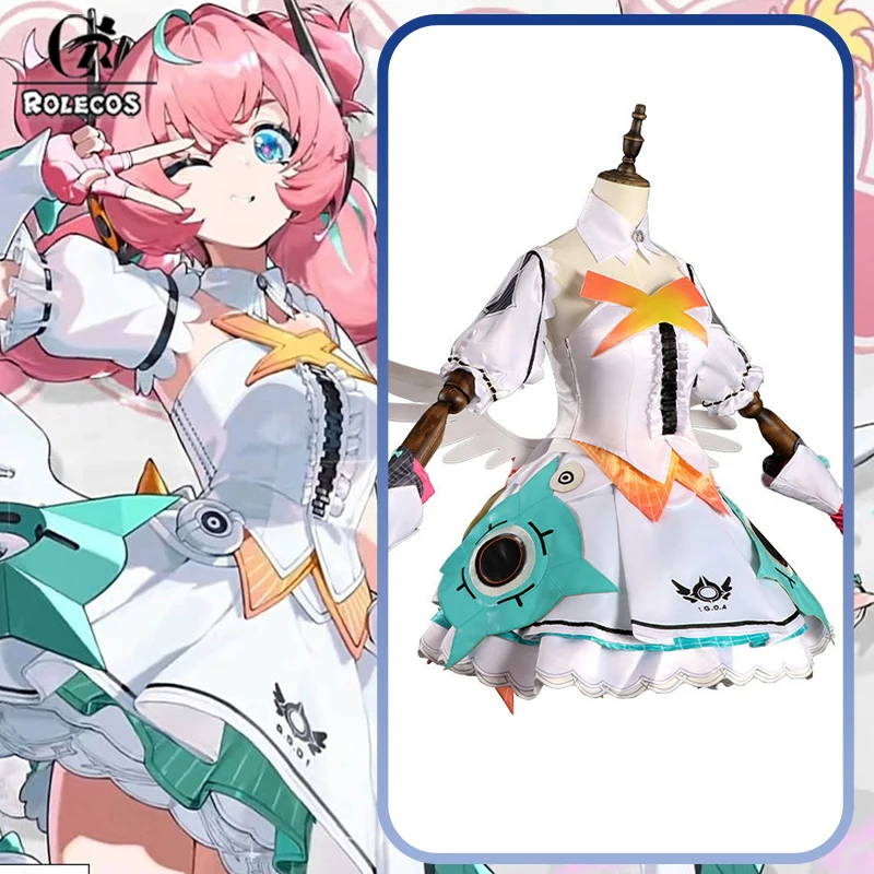ROLECOS Game Zenless Zone Zero Aria Cosplay Costume Wig Dress Uniform Angels of Delusion Halloween Party Role Play Outfit
ROLECOS Game Zenless Zone Zero Aria Cosplay Costume Wig Dress Uniform Angels of Delusion Halloween Party Role Play Outfit