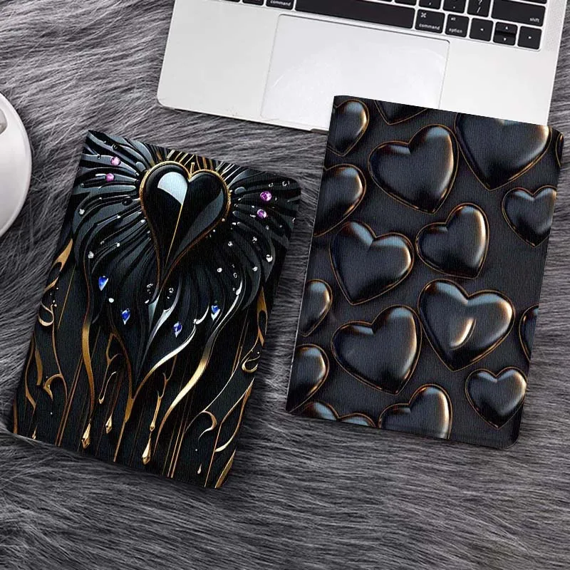 Black Heart Cool Sparkling Gift For Huawei MediaPad T5 T10s M6 M5Lite SE Honor Tab 5 6 7 V7 V8 X8a X9a Pro Soft Tablet Case
Black Heart Cool Sparkling Gift For Huawei MediaPad T5 T10s M6 M5Lite SE Honor Tab 5 6 7 V7 V8 X8a X9a Pro Soft Tablet Case
