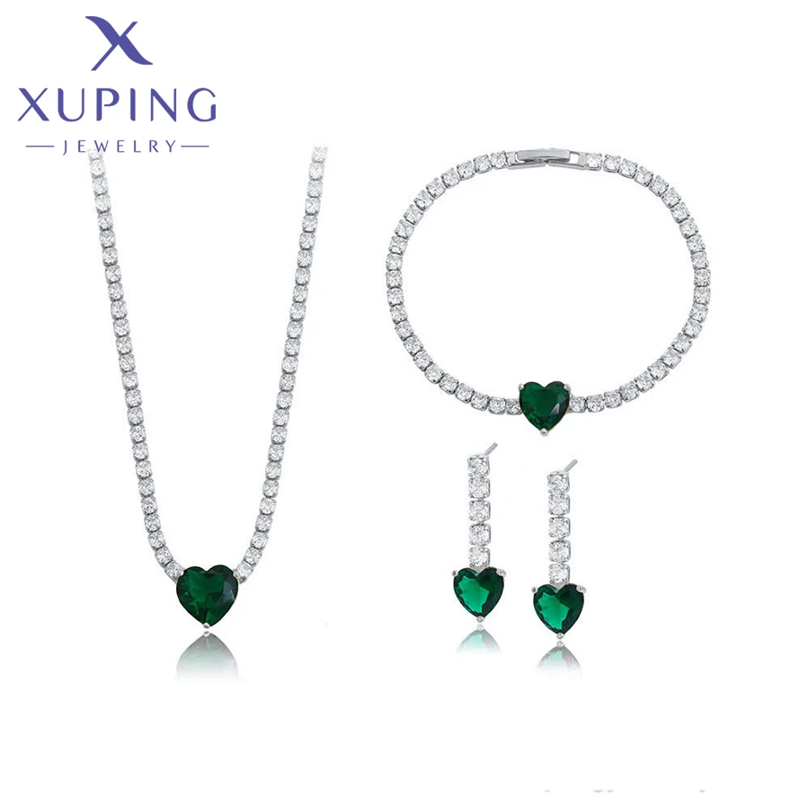 Ювелирные изделия Xuping, модное новое поступление, женский комплект ювелирных изделий в романтическом стиле, родиевый цвет A 00919901
Ювелирные изделия Xuping, модное новое поступление, женский комплект ювелирных изделий в романтическом стиле, родиевый цвет A 00919901