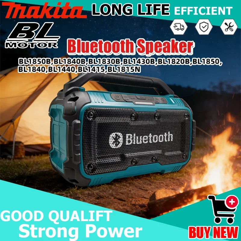 Makita Cordless Bluetooth Portable Surround Speakers Dual Channel Subwoofer Loudspeaker 3D Outdoor Tool
Makita Cordless Bluetooth Portable Surround Speakers Dual Channel Subwoofer Loudspeaker 3D Outdoor Tool