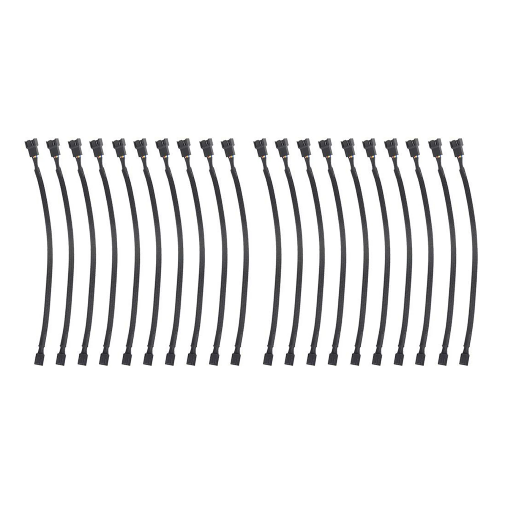 20 шт., 4-контактный ШИМ-удлинитель вентилятора, разъем кабеля питания, удлинительные кабели «папа-мама», совместимые с 4-контактным/3-контактным вентилятором
20 шт., 4-контактный ШИМ-удлинитель вентилятора, разъем кабеля питания, удлинительные кабели «папа-мама», совместимые с 4-контактным/3-контактным вентилятором