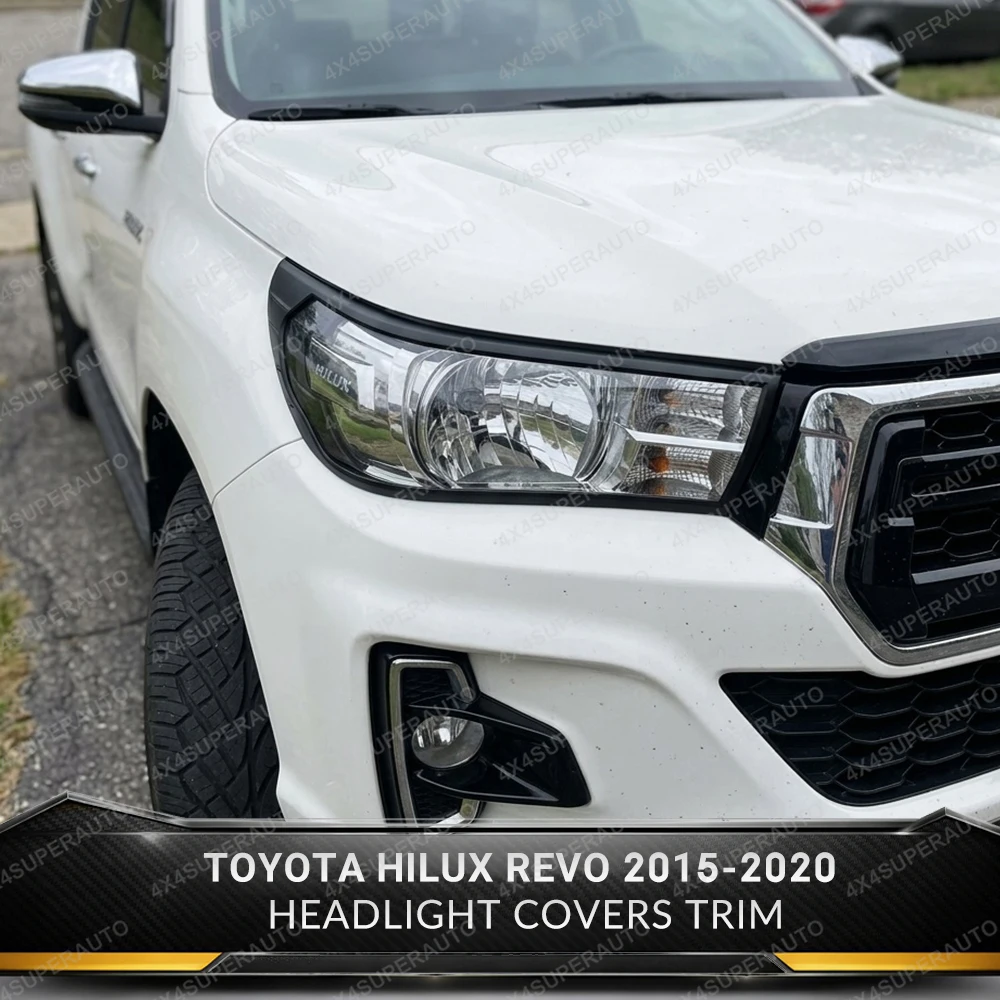 Car Front Headlight Trim Surround Cover for Toyota Hilux 2015 2017 2018 2020 ABS Matt Black Lamp Hoods Frame Styling Accessories
Car Front Headlight Trim Surround Cover for Toyota Hilux 2015 2017 2018 2020 ABS Matt Black Lamp Hoods Frame Styling Accessories
