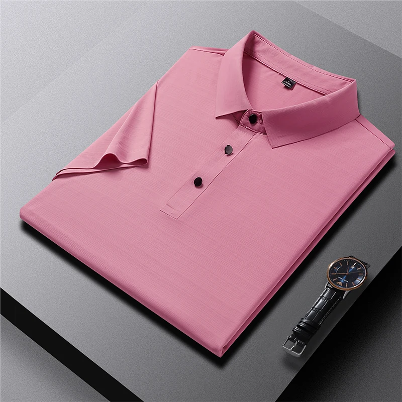 Summer Comfortable Breathable Multi functional Sports Leisure Fashion Collar Shirt for Men's Golf High quality Ice Silk T-shirt
Summer Comfortable Breathable Multi functional Sports Leisure Fashion Collar Shirt for Men's Golf High quality Ice Silk T-shirt