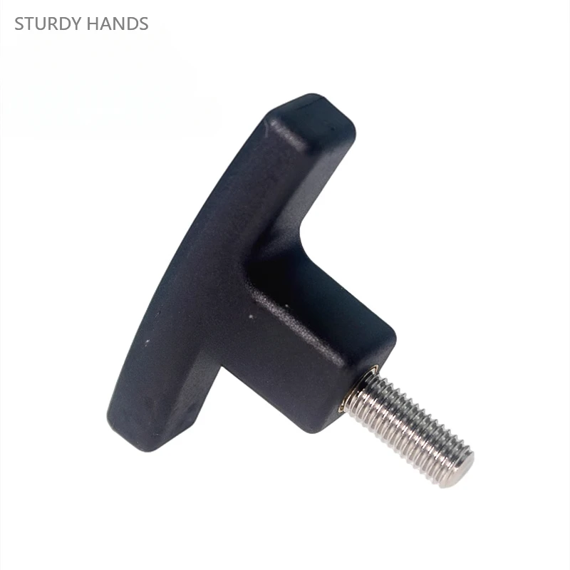 10PCS plastic T-shaped handle straight rubber head adjustable hand screw T-shaped cap M6-M12 hardware accessories
10PCS plastic T-shaped handle straight rubber head adjustable hand screw T-shaped cap M6-M12 hardware accessories