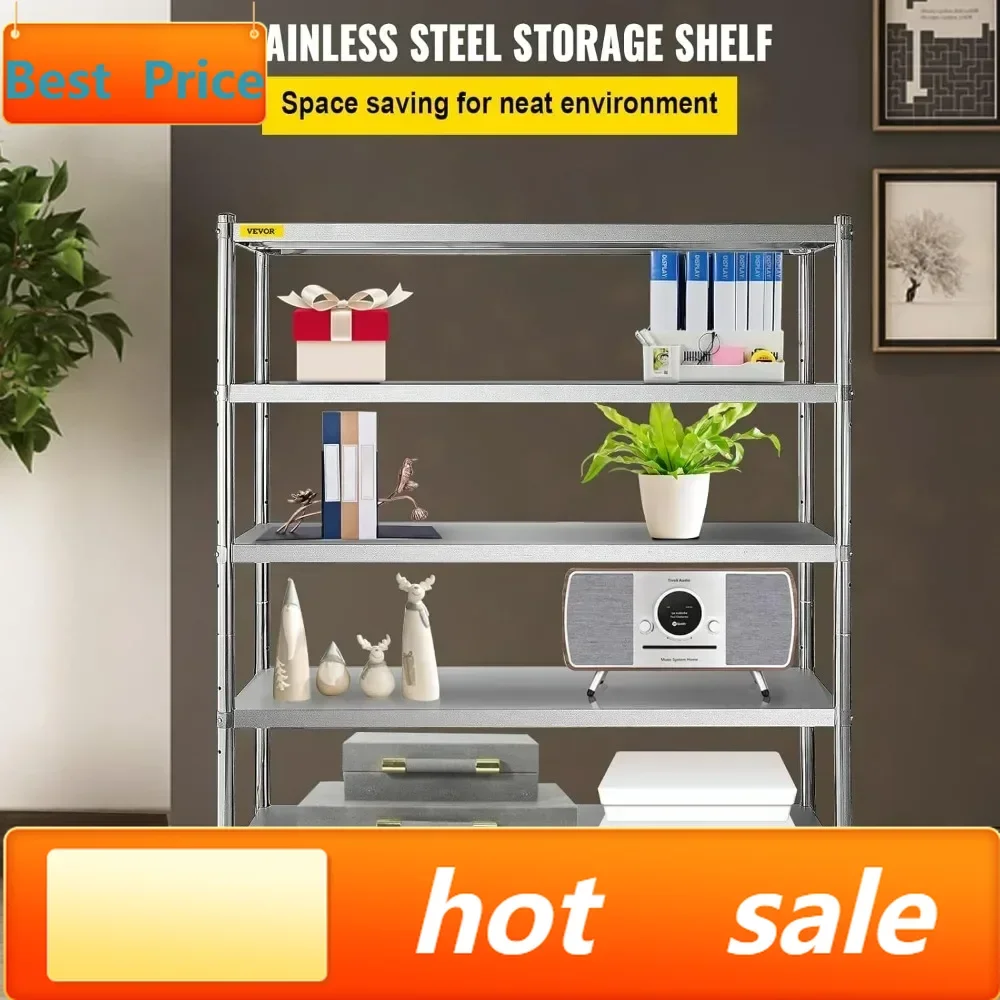 Hot salesHot-sellingStainless Steel 5-Tier Adjustable Shelving Unit, 60x18.5 Inches, Heavy Duty for Kitchen and Commercial Use
Hot salesHot-sellingStainless Steel 5-Tier Adjustable Shelving Unit, 60x18.5 Inches, Heavy Duty for Kitchen and Commercial Use