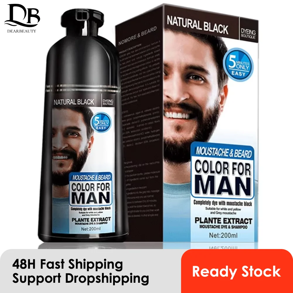 Natural Long Lasting 200ml Permanent Beard Dye Shampoo For Men Beard Dying Removal White Grey Beard Hair Men Beard Dye Shampoo
Natural Long Lasting 200ml Permanent Beard Dye Shampoo For Men Beard Dying Removal White Grey Beard Hair Men Beard Dye Shampoo