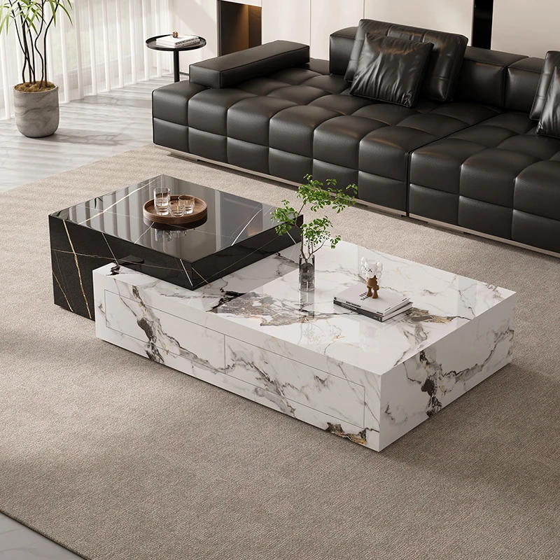 Rock slab coffee table living room household small apartment modern simplicity creative light luxury high sense
Rock slab coffee table living room household small apartment modern simplicity creative light luxury high sense