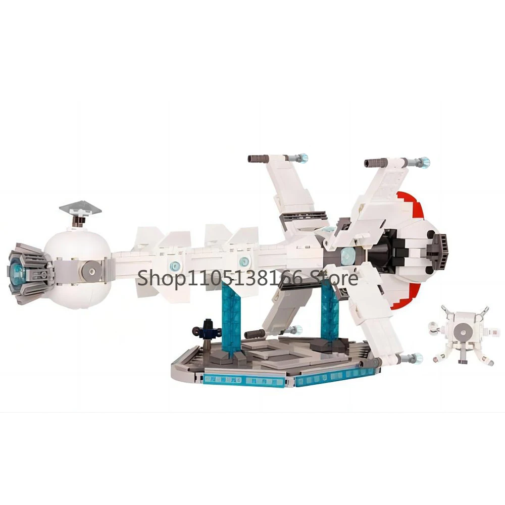 MOC Sci-Fi Space Station Building Blocks Set - Futuristic Comet-Style Deep Space Vehicle Model Kit for Sci-Fi Fans
MOC Sci-Fi Space Station Building Blocks Set - Futuristic Comet-Style Deep Space Vehicle Model Kit for Sci-Fi Fans
