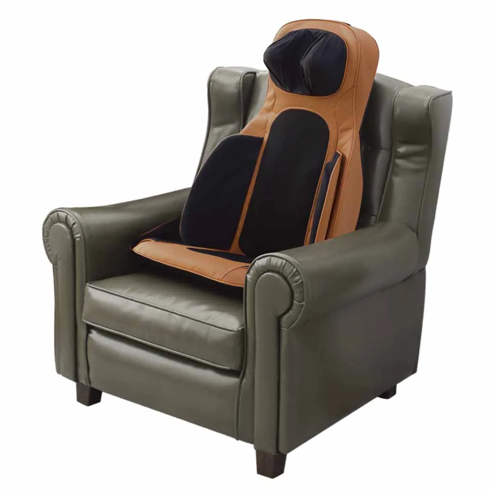2025 New Electric Kneading Relax Shiatsu Red Light Heating Full Back Body Vibrating Massage Chair Car Seat Cushion for Home
2025 New Electric Kneading Relax Shiatsu Red Light Heating Full Back Body Vibrating Massage Chair Car Seat Cushion for Home
