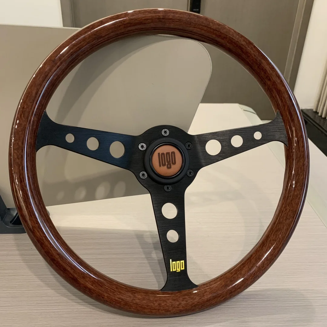 TIYPEOR 350MM Classic High-Quality Automotive Steering Wheel with Durable Design High-Quality Chrome bracket and matte
TIYPEOR 350MM Classic High-Quality Automotive Steering Wheel with Durable Design High-Quality Chrome bracket and matte