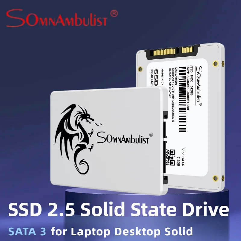 SomnAmbulist 2.5 Inch SATA3 SSD 60GB 128GB 256GB 512GB 240GB 480GB High Speed Solid State Drive For Laptop & Desktop PC Upgrade
SomnAmbulist 2.5 Inch SATA3 SSD 60GB 128GB 256GB 512GB 240GB 480GB High Speed Solid State Drive For Laptop & Desktop PC Upgrade