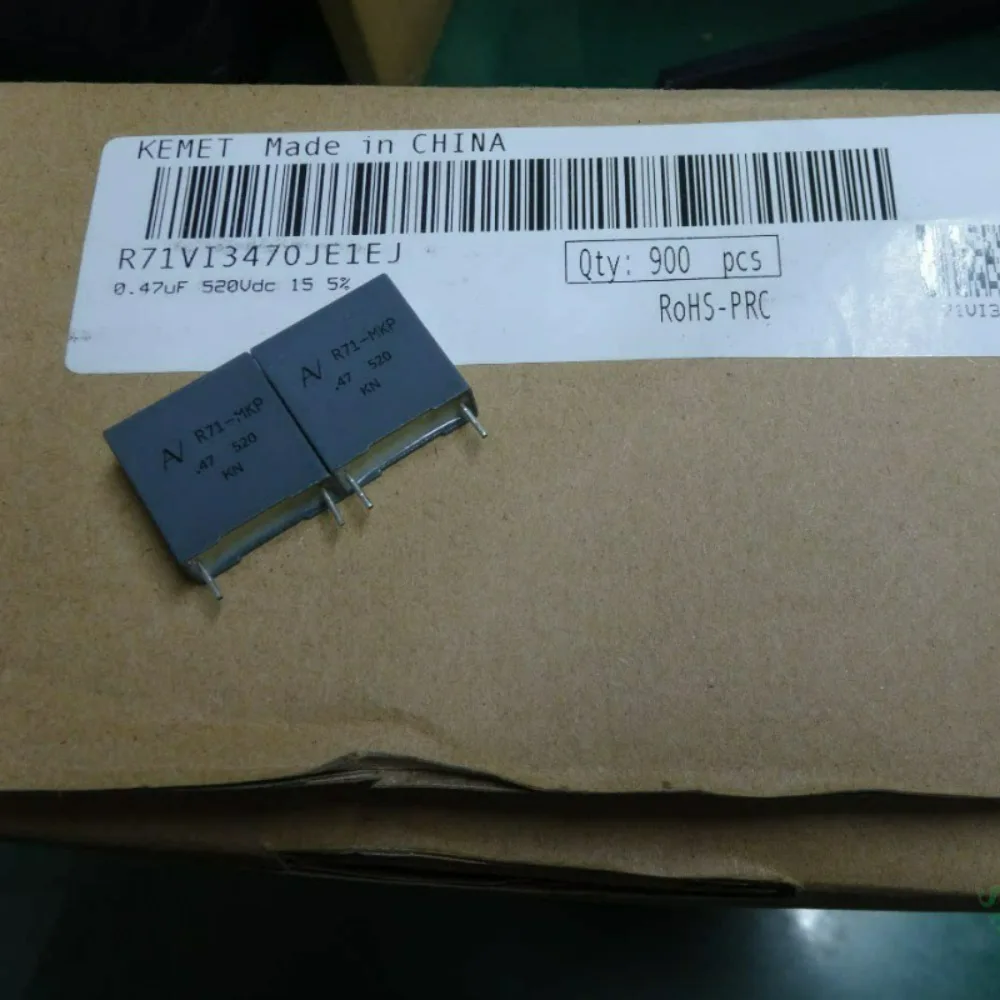10pcs/lot AV R71 0.47uf/520V 470nf u47 474 Brand new 15mm Film Capacitor R71VI3470JE1EJ (Height: 18mm)
10pcs/lot AV R71 0.47uf/520V 470nf u47 474 Brand new 15mm Film Capacitor R71VI3470JE1EJ (Height: 18mm)