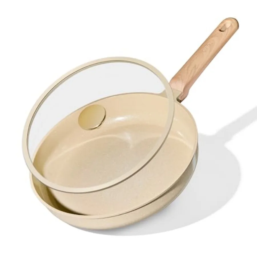 10" Frying Pan Set Non-Toxic PTFE and PFOA Free Fry Pan and Omelet Pan Compatible with Induction Ceramic Gas Cooktops
10" Frying Pan Set Non-Toxic PTFE and PFOA Free Fry Pan and Omelet Pan Compatible with Induction Ceramic Gas Cooktops