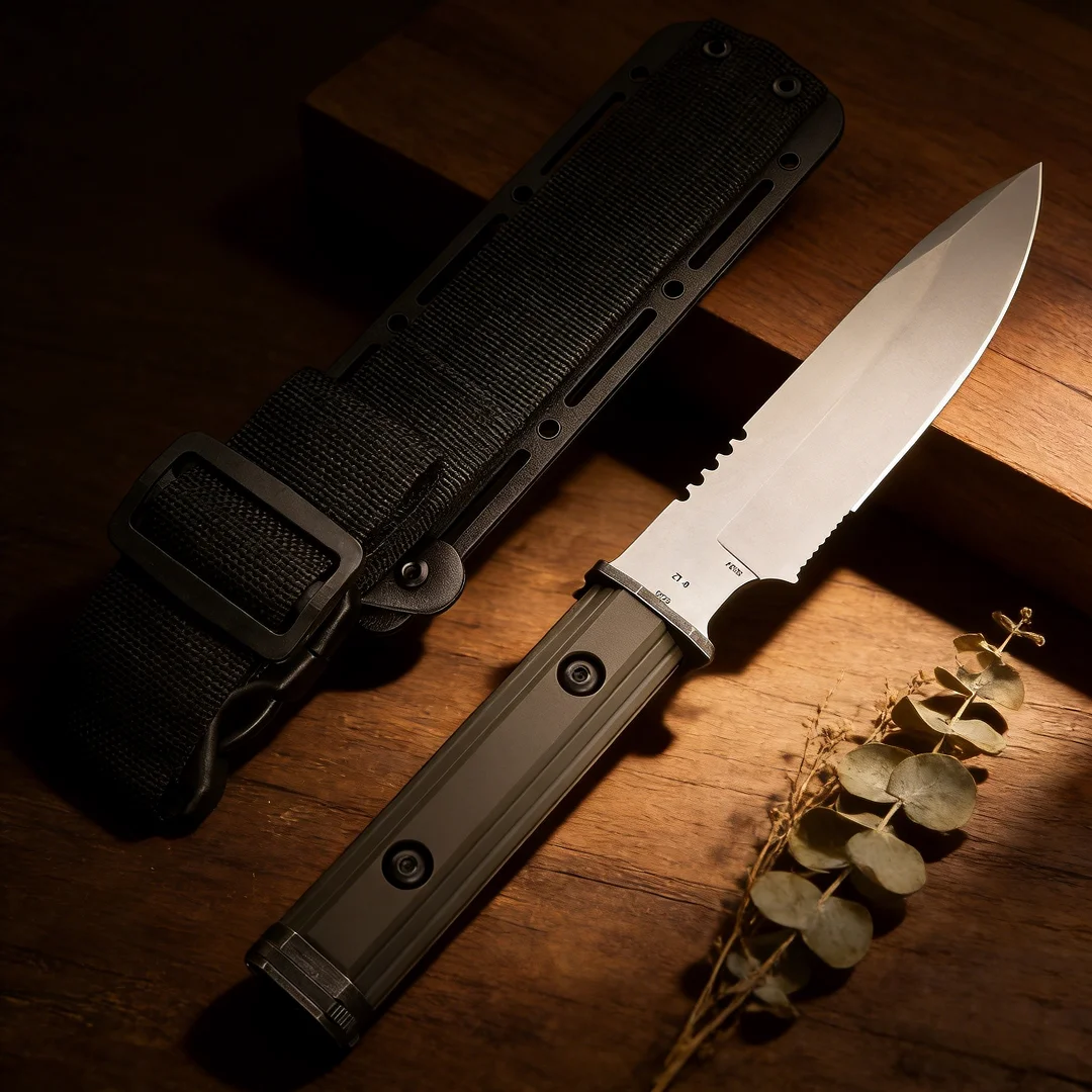 Z-9, the new jungle obstacle clearance knife, made of S30V steel, a durable camping, hiking and outdoor knife, a fruit knife
Z-9, the new jungle obstacle clearance knife, made of S30V steel, a durable camping, hiking and outdoor knife, a fruit knife