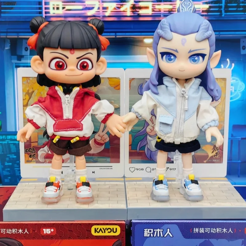 Genuine Kayou Nezha: The Devil Boy Comes To The Sea Innocent Journey Series Figures Ne Zha And Ao Bing Cute Toy Birthday Gifts
Genuine Kayou Nezha: The Devil Boy Comes To The Sea Innocent Journey Series Figures Ne Zha And Ao Bing Cute Toy Birthday Gifts