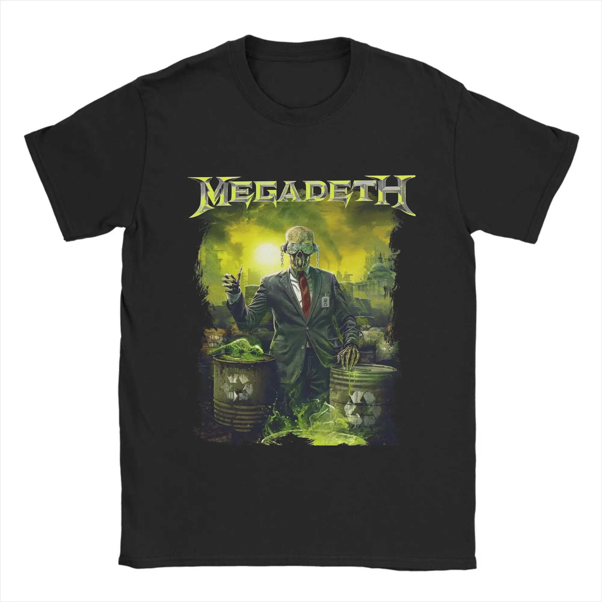 Vintage Metal Rock Band T-Shirt Men Crewneck Pure Cotton T Shirts Megadeths Short Sleeve Tees 6XL Clothing
Vintage Metal Rock Band T-Shirt Men Crewneck Pure Cotton T Shirts Megadeths Short Sleeve Tees 6XL Clothing
