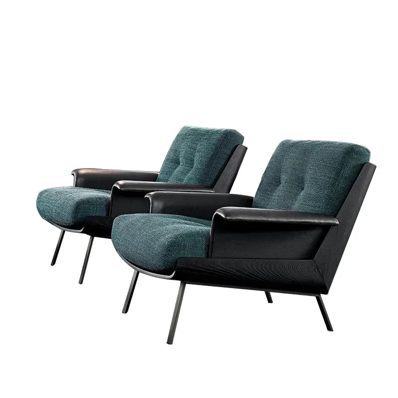 Italian minimalist single sofa chair, stainless steel living room armchair
Italian minimalist single sofa chair, stainless steel living room armchair