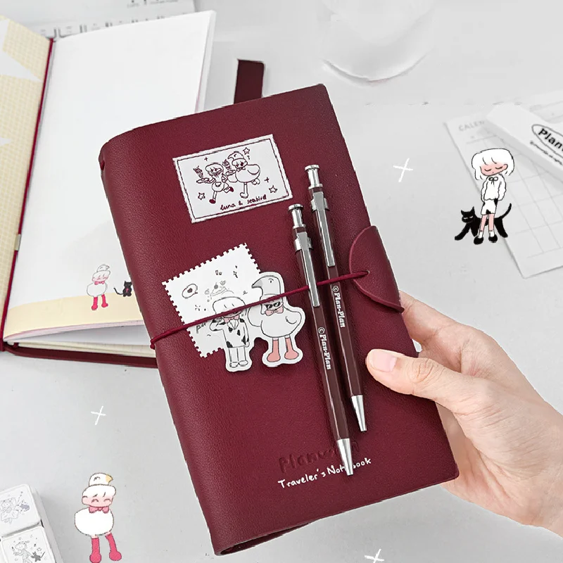 Korean Style M5 Portable Loose Leaf Notebook Four-Leaf Clover Design Daily Journal Planner for Travel Writing School Office Gift
Korean Style M5 Portable Loose Leaf Notebook Four-Leaf Clover Design Daily Journal Planner for Travel Writing School Office Gift