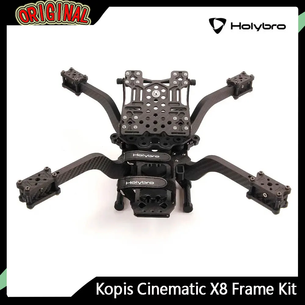 Holybro New Kopis Cinematic X8 Frame Kit (396 мм WB, 5 мм CF) — совместим с AIR UNIT и CADDX Vista HD VTX для FPV Cinematic Drone
Holybro New Kopis Cinematic X8 Frame Kit (396 мм WB, 5 мм CF) — совместим с AIR UNIT и CADDX Vista HD VTX для FPV Cinematic Drone
