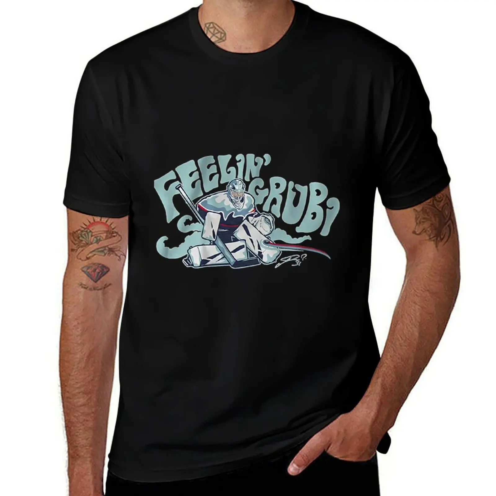 Felling Grubauer T-Shirt vintage graphic tee summer top mens graphic t-shirts anime
Felling Grubauer T-Shirt vintage graphic tee summer top mens graphic t-shirts anime