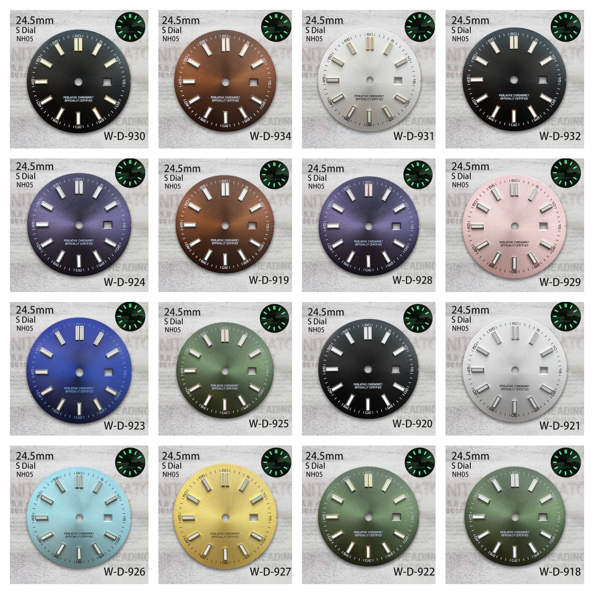 24.5mm S Logo Sunray Dial Fit NH05 Japan Movement Green Luminous High Quality Watch Modification Accessories
24.5mm S Logo Sunray Dial Fit NH05 Japan Movement Green Luminous High Quality Watch Modification Accessories