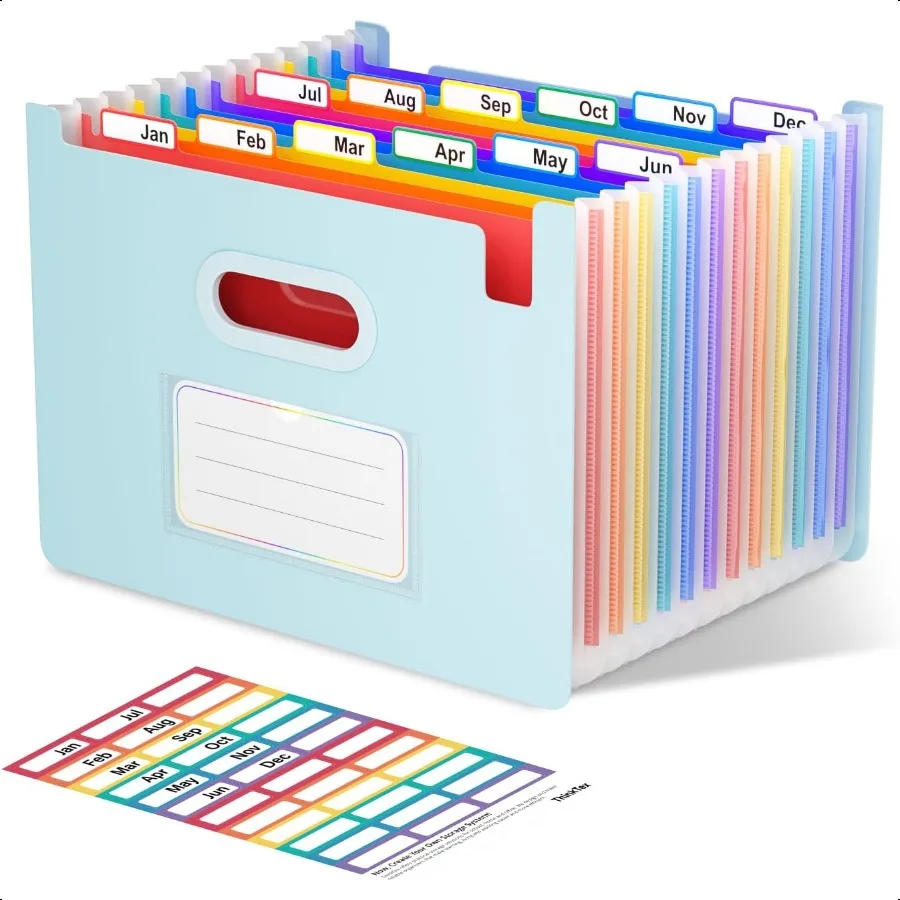 Accordion File Organizer 12 Pocket Expanding File Folders Upright Open Top for Paper Receipts BillsTaxes Organizer Letter A4 Si
Accordion File Organizer 12 Pocket Expanding File Folders Upright Open Top for Paper Receipts BillsTaxes Organizer Letter A4 Si