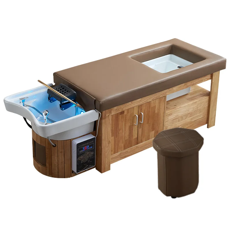 Китайская парикмахерская, шампунь из цельного дерева, кровать для парикмахерской, тайский керамический бассейн, кровать для обработки головы, циркуляция воды
Китайская парикмахерская, шампунь из цельного дерева, кровать для парикмахерской, тайский керамический бассейн, кровать для обработки головы, циркуляция воды