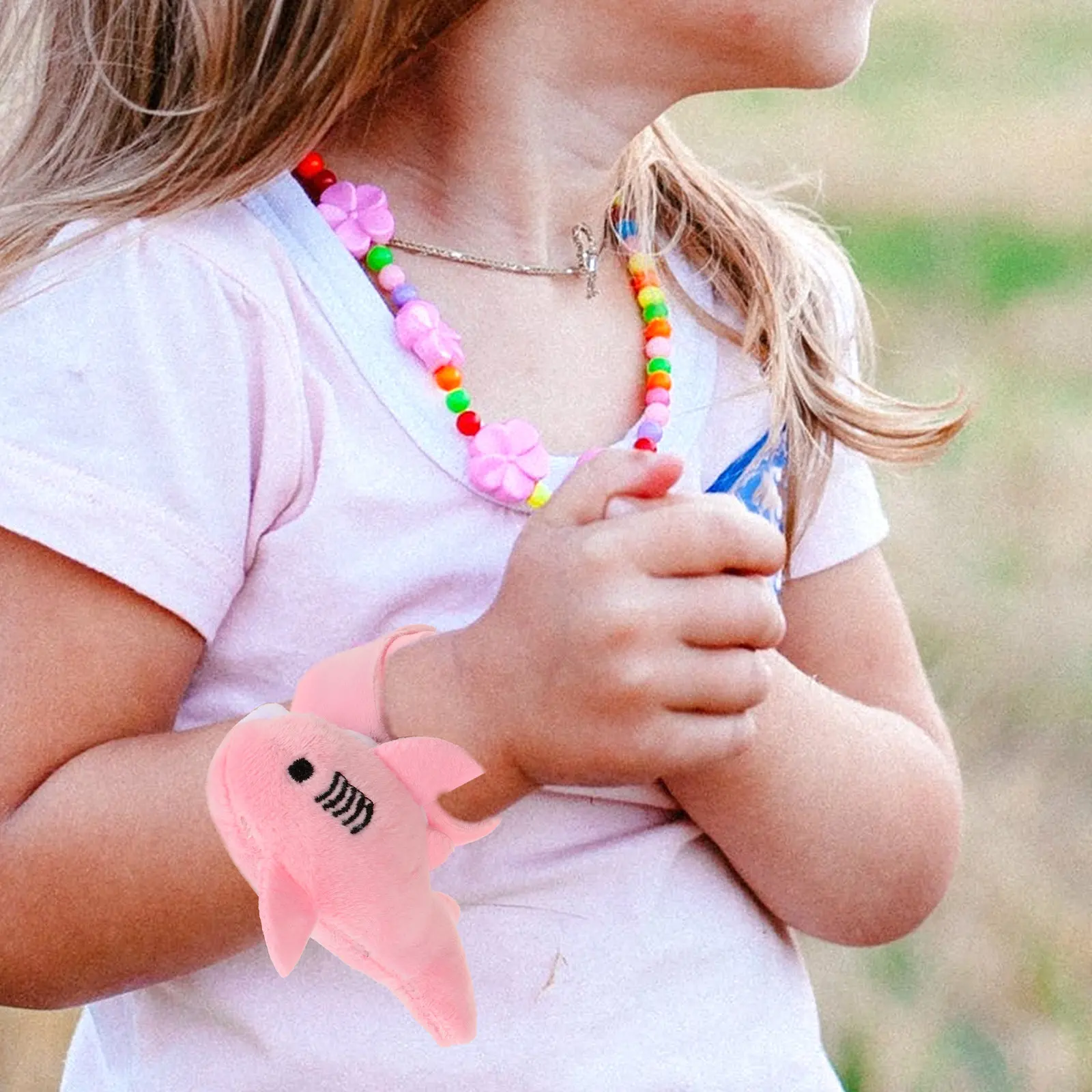 2Pcs Shark Slap Bracelets Soft Cartoon Animal Snap Bands Kids Party Favors Halloween Birthday Gifts Comfortable Kids Bracelets
2Pcs Shark Slap Bracelets Soft Cartoon Animal Snap Bands Kids Party Favors Halloween Birthday Gifts Comfortable Kids Bracelets