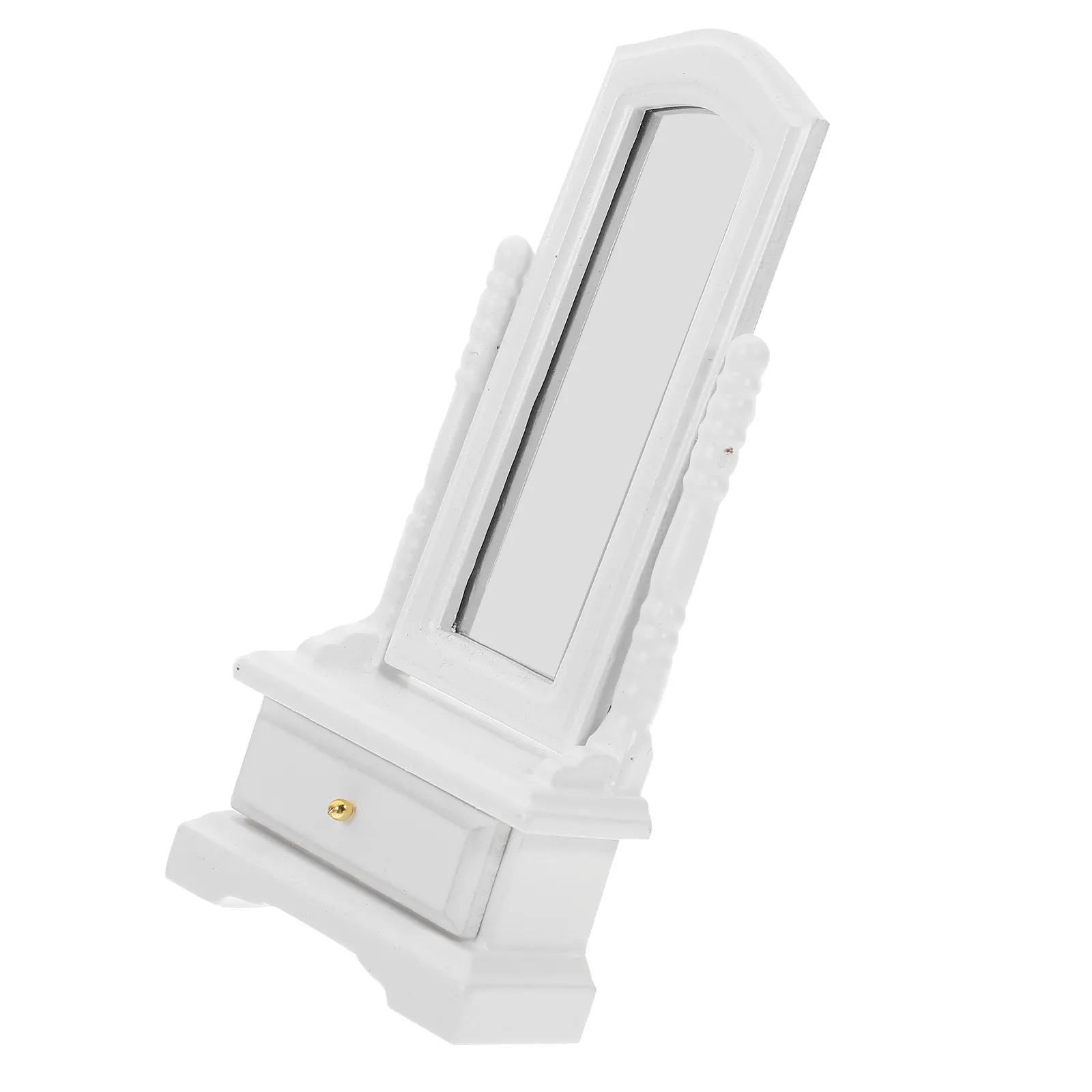Miniature Dressing Mirror Natural Wood Craftsmanship Vivid Texture Mini House Decoration Mini Bedroom Furniture Accessory
Miniature Dressing Mirror Natural Wood Craftsmanship Vivid Texture Mini House Decoration Mini Bedroom Furniture Accessory