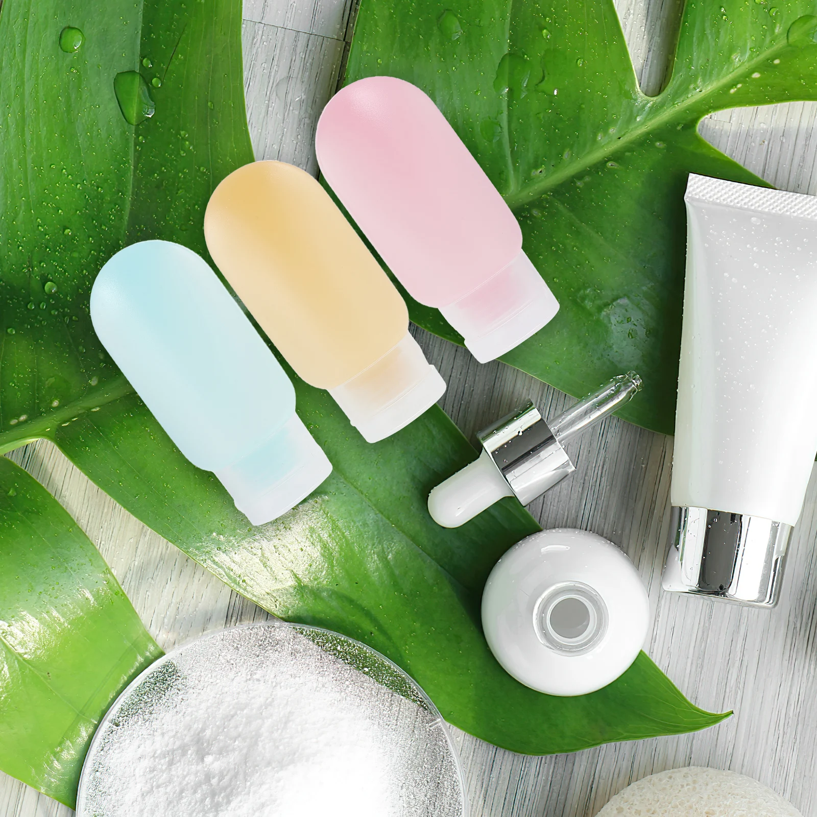3pcs PE Bottles Toiletry Containers Shampoo Travel Travel Containers For Toiletries Lotion Container Lotion Reusable
3pcs PE Bottles Toiletry Containers Shampoo Travel Travel Containers For Toiletries Lotion Container Lotion Reusable