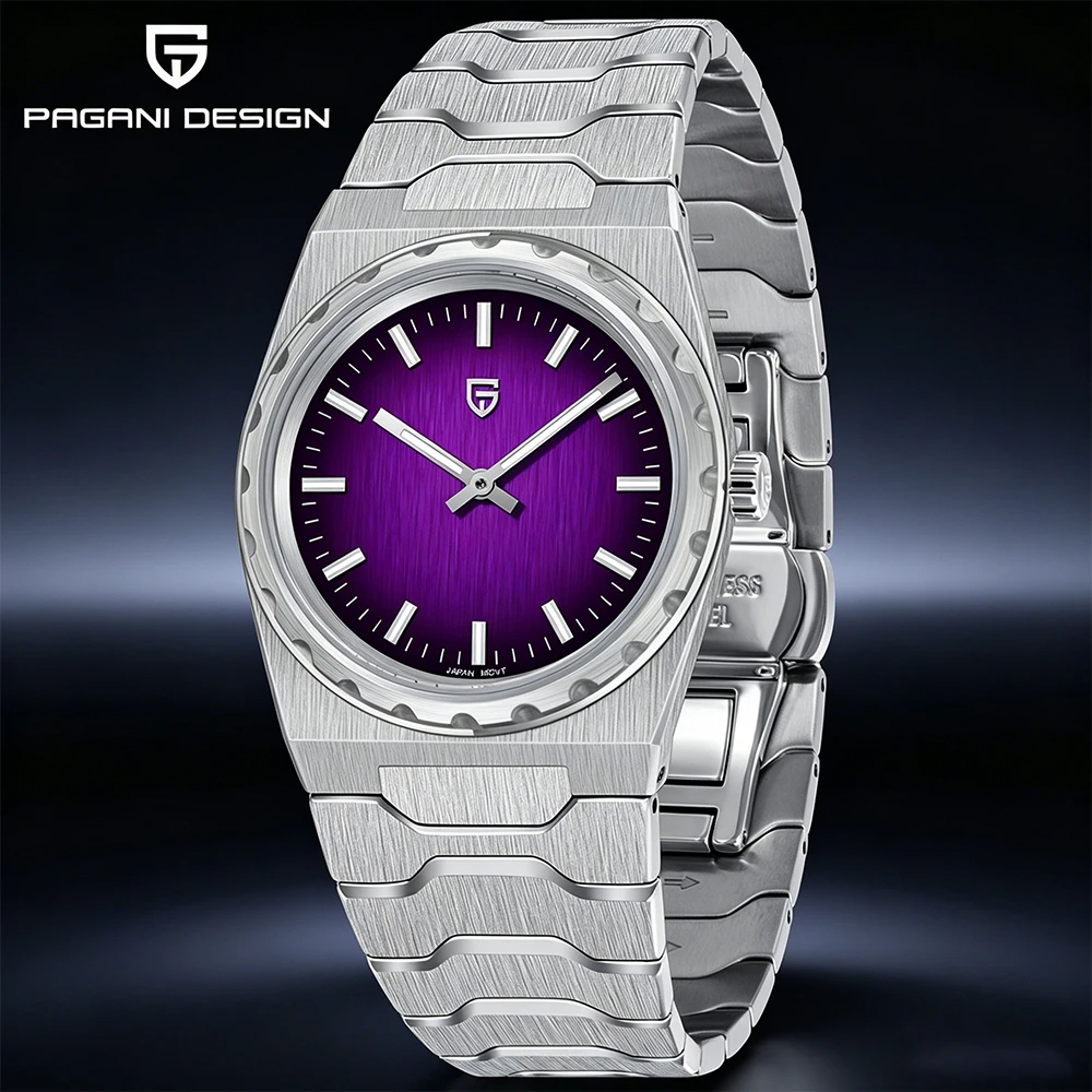PAGANI DESIGN 2026 New VJ21 Men Quartz Watch 37mm Sapphire Stainless Steel Waterproof Luminous C3 Reloj Hombre for Man
PAGANI DESIGN 2026 New VJ21 Men Quartz Watch 37mm Sapphire Stainless Steel Waterproof Luminous C3 Reloj Hombre for Man