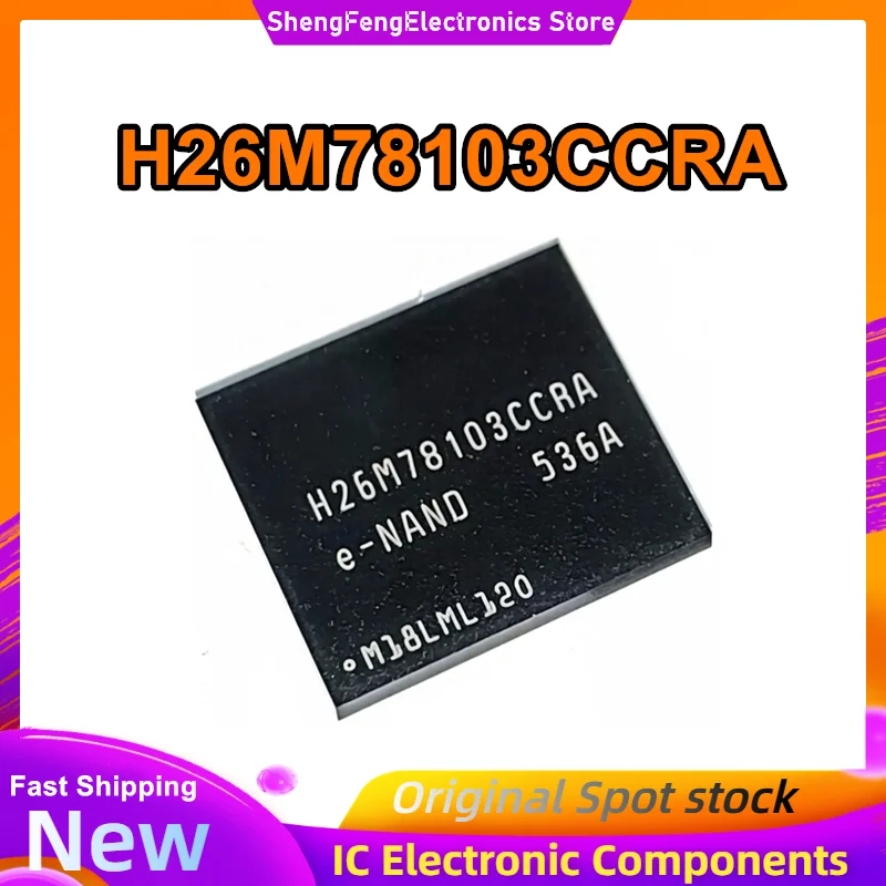 H26M78103CCRA CCRA 64GB Flash Particle eMMC Font Library 0-10 IC New Original in Stock
H26M78103CCRA CCRA 64GB Flash Particle eMMC Font Library 0-10 IC New Original in Stock