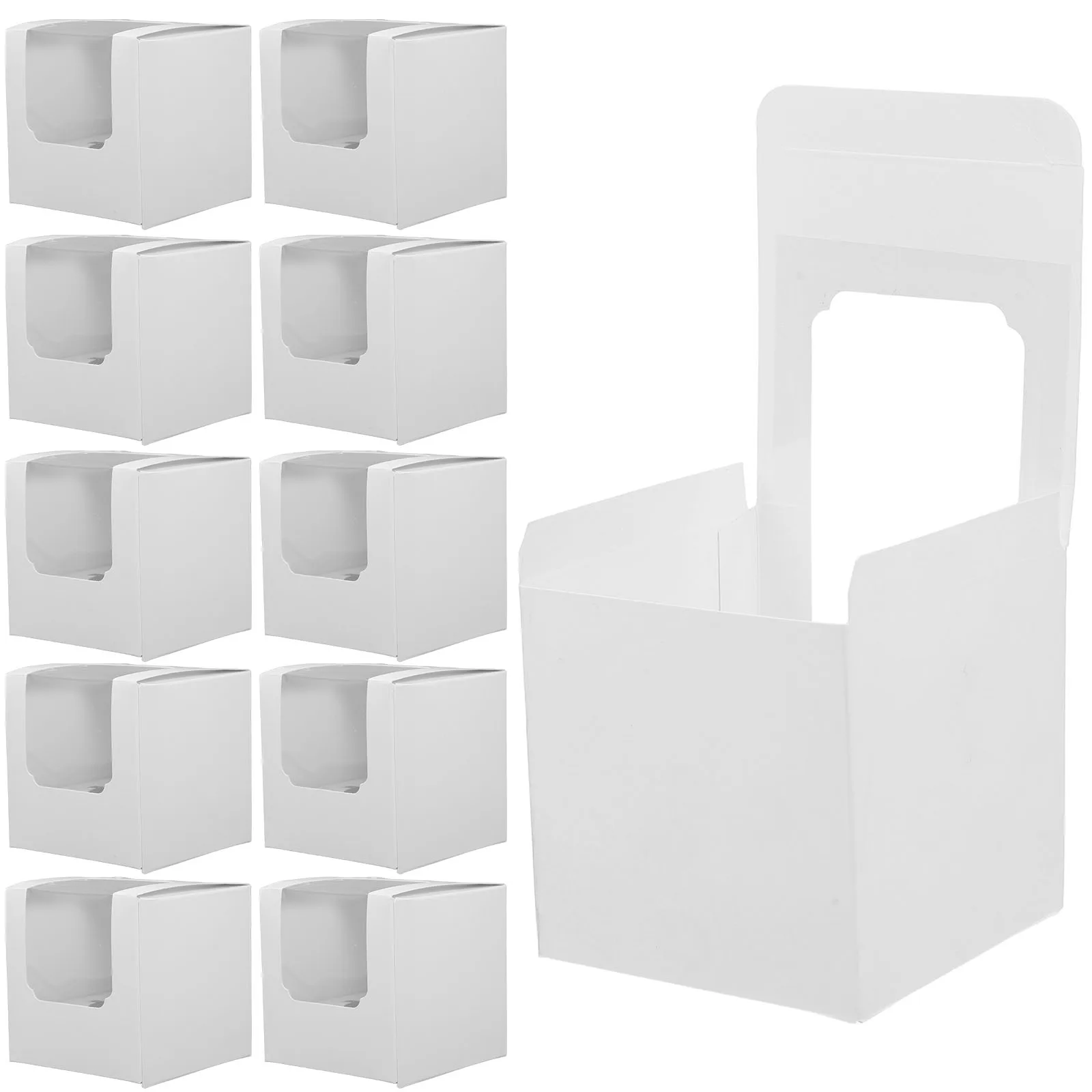 50PCS Dessert Boxes Cake Containers Bakery Boxes Transparent Window Lightweight Sturdy Material Ideal for Tarts C ies
50PCS Dessert Boxes Cake Containers Bakery Boxes Transparent Window Lightweight Sturdy Material Ideal for Tarts C ies