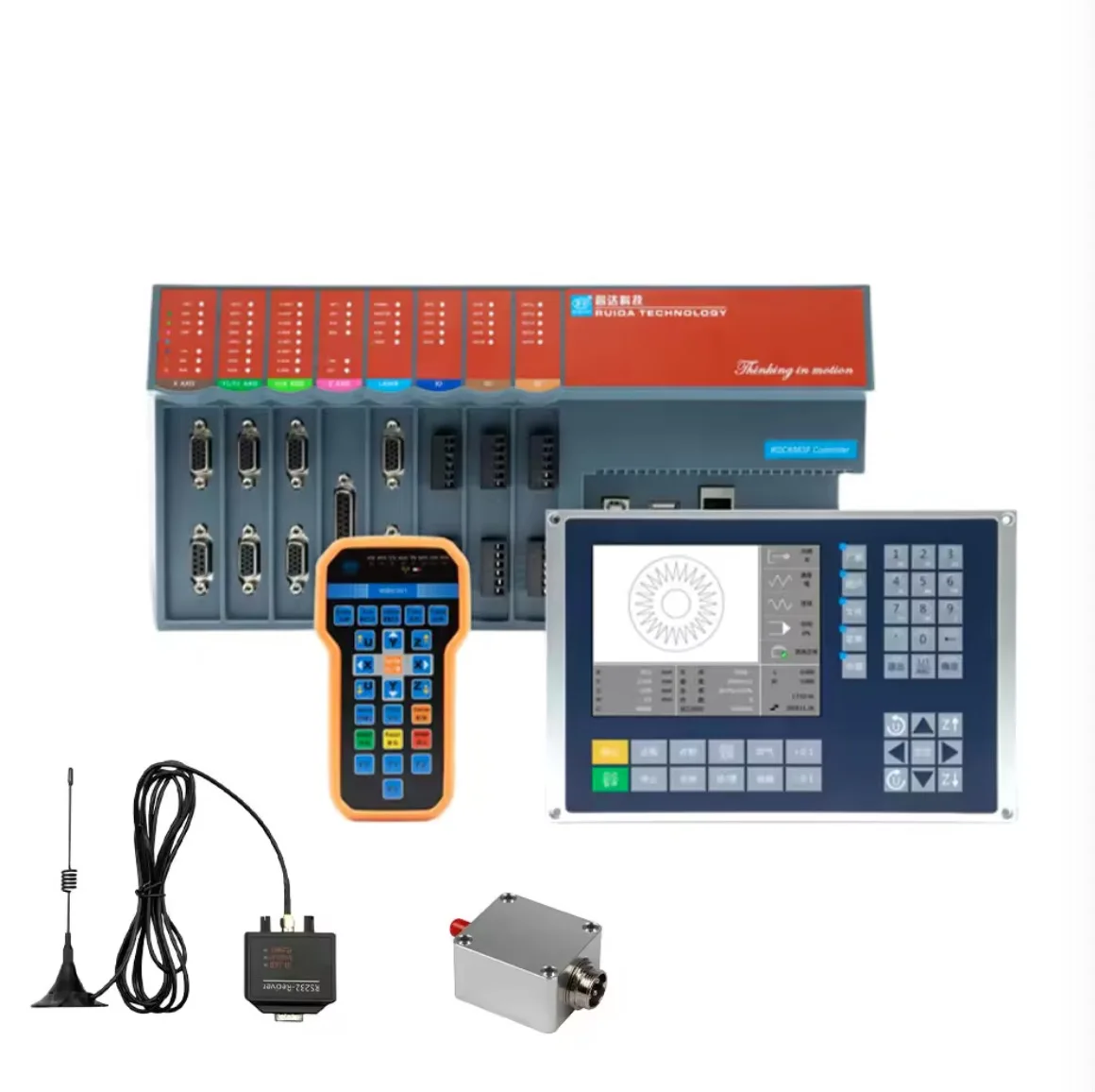 Ruida Controller RDC6563FG Fiber Laser Cutting Control System For Fiber Laser Cutting Machine
Ruida Controller RDC6563FG Fiber Laser Cutting Control System For Fiber Laser Cutting Machine
