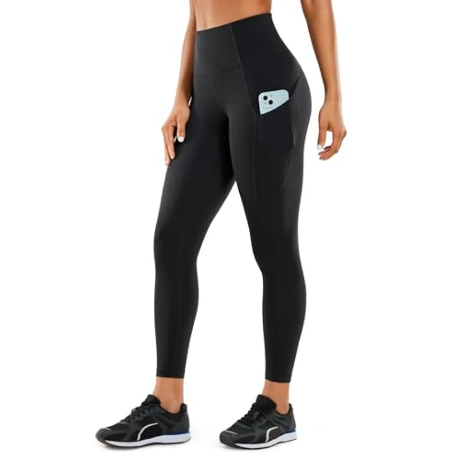 Naked Feeling Workout Leggings Pockets 25'' - High Waisted Womens Yoga Pants Running Tights
Naked Feeling Workout Leggings Pockets 25'' - High Waisted Womens Yoga Pants Running Tights