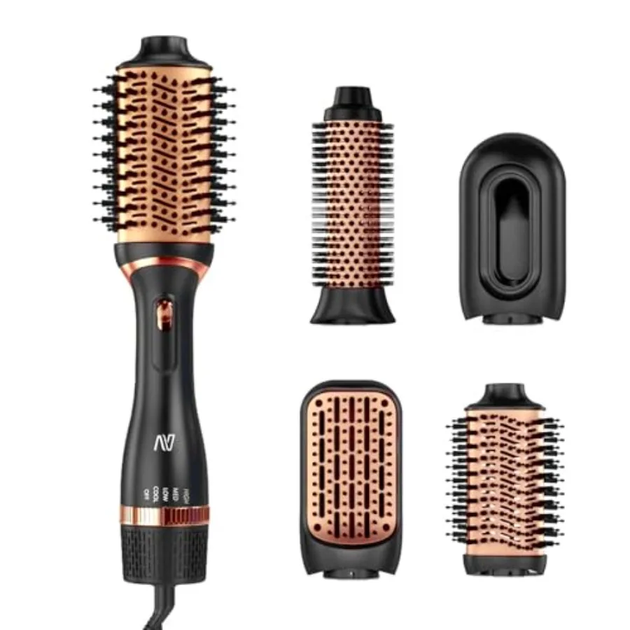 Hair Dryer Brush Set, Multifunctional Hot Air Brush for Salon Blowouts, Negative Ion Technology & Quick Drying, Shiny and Less F
Hair Dryer Brush Set, Multifunctional Hot Air Brush for Salon Blowouts, Negative Ion Technology & Quick Drying, Shiny and Less F
