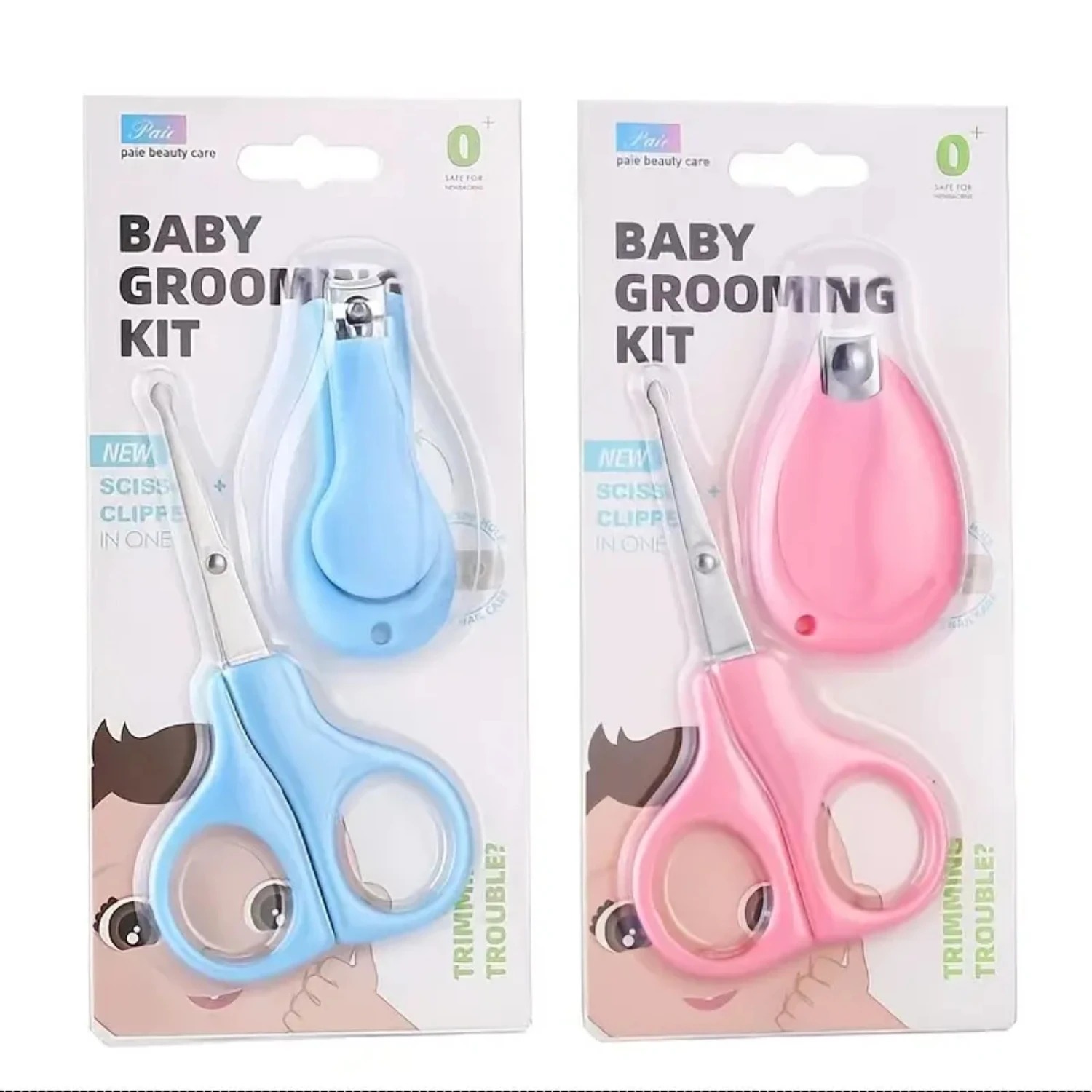 Essential Newborn Baby Grooming Kit - Safe and Easy-to-Use 2pcs Anti-Clip Toddler Nail Clippers Set - Perfect Manicure Tool with
Essential Newborn Baby Grooming Kit - Safe and Easy-to-Use 2pcs Anti-Clip Toddler Nail Clippers Set - Perfect Manicure Tool with
