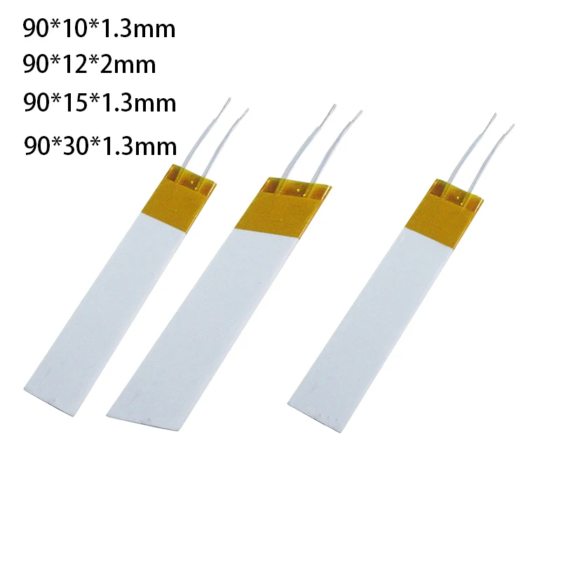 90*10/12/15/30*1.3/2mm 5V/12V/24V/36V/48V/60V/220V 4-185W High Temperature HTCC Alumina PTC Heat Plate MCH Metal Ceramics Heater
90*10/12/15/30*1.3/2mm 5V/12V/24V/36V/48V/60V/220V 4-185W High Temperature HTCC Alumina PTC Heat Plate MCH Metal Ceramics Heater