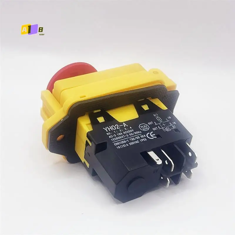A08F-YH02-A Electromagnetic Switch 250V 16A Start Push Button For Machine Tool Equipment Waterproof
A08F-YH02-A Electromagnetic Switch 250V 16A Start Push Button For Machine Tool Equipment Waterproof