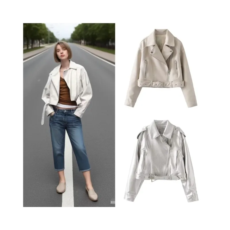 HipSeam женская кожаная куртка с поясом с длинным рукавом женская осенняя пуговица с отложным воротником повседневная простая женская шикарная куртка
HipSeam женская кожаная куртка с поясом с длинным рукавом женская осенняя пуговица с отложным воротником повседневная простая женская шикарная куртка